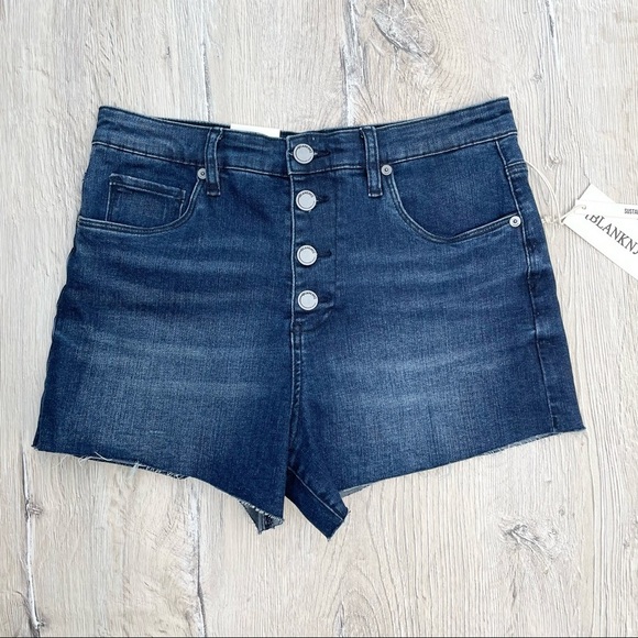 Blank NYC Pants - BLANK NYC The Lenox High Rose Shorts Sz 28
